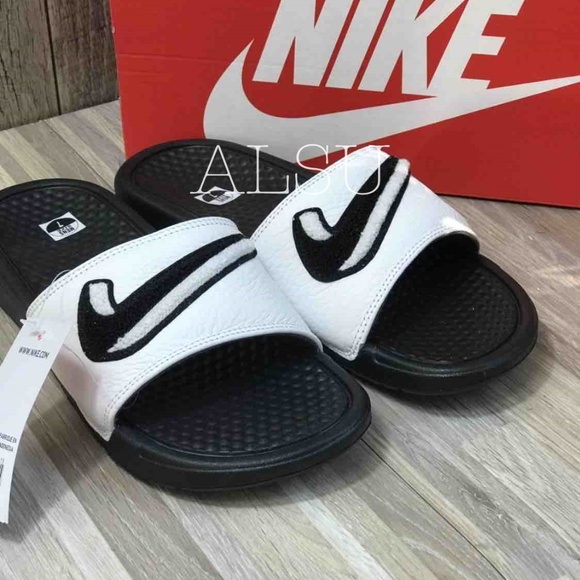 Nike Other - Nike Benassi JDI Chenille Mens Slippers AUTHENTIC